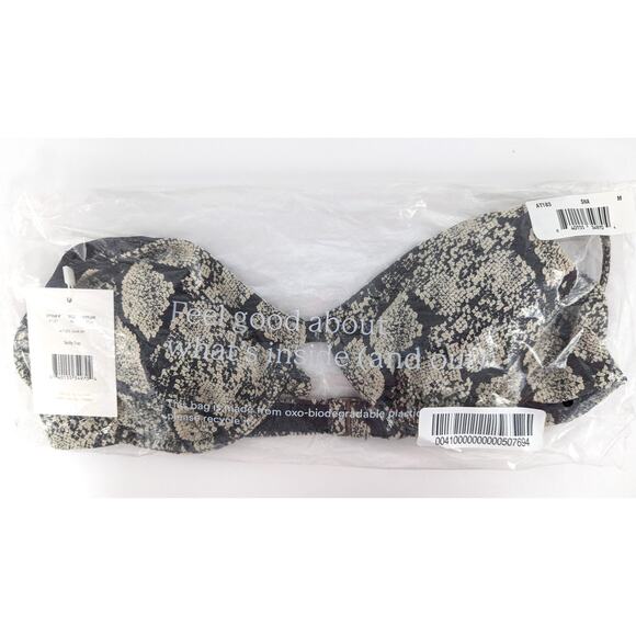 Andie Swim Bikini Top The Sicily Snake Print - Picture 3 of 8